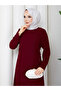 Hijab Dress Suzanna Fabric Lora with Accessories at the Waist - 3
