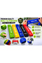 Loop Resistance Band Set for Fitness, Yoga, Pilates & Strength Training – 5 Resistance Levels (10LB-40LB) - 6