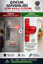 School Door Handle with Barrier |   Child Safe |   For School, Nursery, and Kindergarten |   Durable Abs | 10-Pack - 4