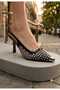 26Y484-10 Women's Stoned Evening Dress Shoes - 3