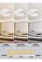 YATAI LIGHTING Modern Round LED Ceiling Light, 100W Built-In LED Fixture with Three-Color Dimming (3000K-6000K) and Switch Control - 2