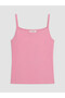 Lcw Vision Pink U-Neck Rope Strap Women's Undershirt - 5