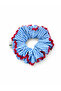 Blue Country Heat Striped Gingham Elastic Buckle - 2
