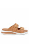 Farilya Women's Beige Double Buckle Light Sole Comfortable Daily Summer Sports Slippers - 4