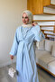 Molly Nelly Women's Front Tie Oversize Modal Dress - 4