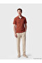 Esvab • Modern & Distinctive Zippered Turn-Down Collar Men's T-Shirt - 2