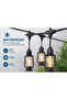 Outdoor LED Lantern String Lights with Plug – Waterproof Decorative Hanging Light Set for Garden, Patio, Balcony, Wedding, Party & Cafe Decoration - 5