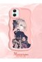 Samsung Galaxy A05 Compatible Case Camera Protector Pink Silicone Couple Phone Case Girl Pattern - 2