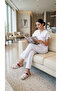 8148 Hospital Theme Printed Comfort Slippers - 2