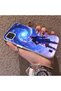 Realme C11 2021 Compatible Silicone Edge Hard Back Case Couple Phone Case with Line Pattern - 2