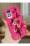 Redmi Note 11 Pro 4g Compatible Case Camera Protector Red Silicone Couple Phone Case Floral Pattern