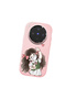 Vivo X300 Compatible Case Camera Protective Pink Silicone Couple Phone Case Girl Patterned - 3