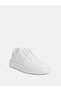 White 100% Leather Sneaker Shoes 50324386-Vr013 - 3
