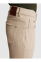 Beige Slim Fit Cotton Blend Jean Trousers 50324258-Vr011 - 6