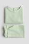 2-piece waffled cotton set - 2