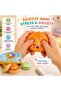 Pack of 5 Cute Glitter Dumpling Stress Ball, Squishy Sensory Fidget Toy for Kids and Adults - 2
