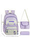 Waddell Licensed Twill Fabric Logo Cover School Backpack, Thermal Lunch Bag and Pen Holder