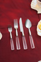 Mirella 24 Piece Cutlery Set for 6 People Transparent - 4