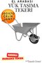 Wheelbarrow Load-Carrying Caster Ball Bearing Air Duplex 350X70 mm Steel Wheel Heavy Duty Durable Industrial Type Construction Garden Cart Tire - 2