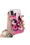 Samsung Galaxy A51 Compatible Silicone Edge Hard Back Case Couple Phone Case Butterfly Pattern