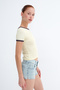 Piping Detailed T-Shirt P1953 - 4