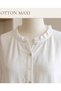 Women's Resort Wear V-Neck Linen Loose Dress - 4