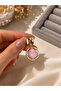 Gold Series Natural Stone Look Dangle Earrings – Stylish and Elegant Design - 2