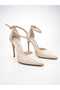 Brj Snake 10.5 cm Belt Pointed Toe Stiletto Thin Heel Women's Shoes