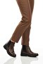 Brown Genuine Leather Women's Boots 4153 Z - 3