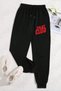 Unisex Logo Movie Fight Club Printed Sweatpants