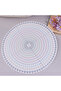 26cm Pottery Round Divider Circular Equal Parts Card DIY Ceramic Underglaze Painted Auxiliary Pad... - 5