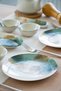 Agua 16 Piece Porcelain Breakfast Set for 6 People - 6