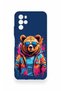Omix X700 Compatible Bear Patterned Silicone Case with Glasses - 2