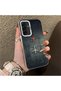 Samsung Galaxy A17 Compatible Silicone Edge Hard Back Case Couple Phone Case with Airplane Pattern - 3