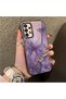 Samsung Galaxy A33 5g Compatible Silicone Edge Hard Back Case Couple Phone Case Butterfly Pattern - 3