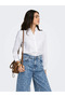 Jdy Women's Shirt with Long Back and Classic Collar White - 15149877 - 3