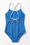 Girl's mediterranean 3d cherry print swimsuit - 2