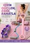 3-Piece Yoga and Plates Set Exercise Equipment Fitness Conditioning Resistance Band