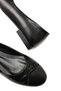Women's Round Toe Genuine Leather Orthopedic Non-Slip Sole Bow Detailed Daily Ballerina Shoes 19050 - 7