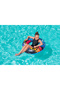 Wavy Ring Float with Handle - Inflatable Wave Patterned Ring - Inflatable Sea Ring - Tropical Patterned Ring - Colorful Patterned Inflatable Ring 91 Cm. - 5