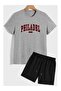 Summer Collection New Arrival T-Shirt & Shorts Set Printed Pattern Lightweight & Cool Fabric for All-Day Comfort