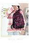 (ie18-Purple)3Pcs School Backpack Set, Large Capacity Book Bag School Bags with Crossbody Bag and Pencil Bag, Lightweight Durable Backbag Casual Daypack Schoolbag for Student Boys Girls Teens - 4