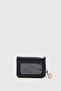 Wowen Weave Leather Charm Card Holder Black - 6