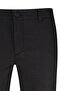 Black Relaxed Fit Cotton Jogger Pants with Side Pockets - 2