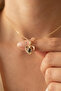 Heart Necklace with I Love You Written in 100 Languages - 7