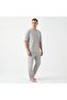 Cooling Jersey Men's Pajama Set - Xl/2Xl - Gray - 2