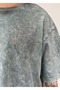 Vintage Washed Stoned Oversize T-Shirt - 2