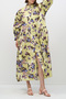 Vintage Style Floral Women's Dress - 5