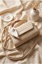 Magnetic Cover Scarf Hanging Bag - Cream