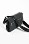 Medium Size Thick Strap Daily Crossbody Bag Original Women's Shoulder Bag 6006 Black - 6
